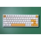 Honey Milk 104+43 Cherry Profile Keycap Set Cherry MX PBT Dye-subbed for Mechanical Gaming Keyboard English / Japanese